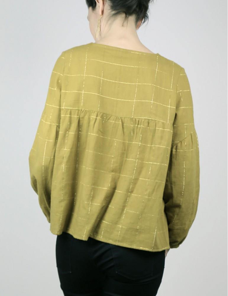 Robe ou Blouse Petites Choses SCAMMIT Patron de couture pochette - L'atelier de Gaspard et Léonie
