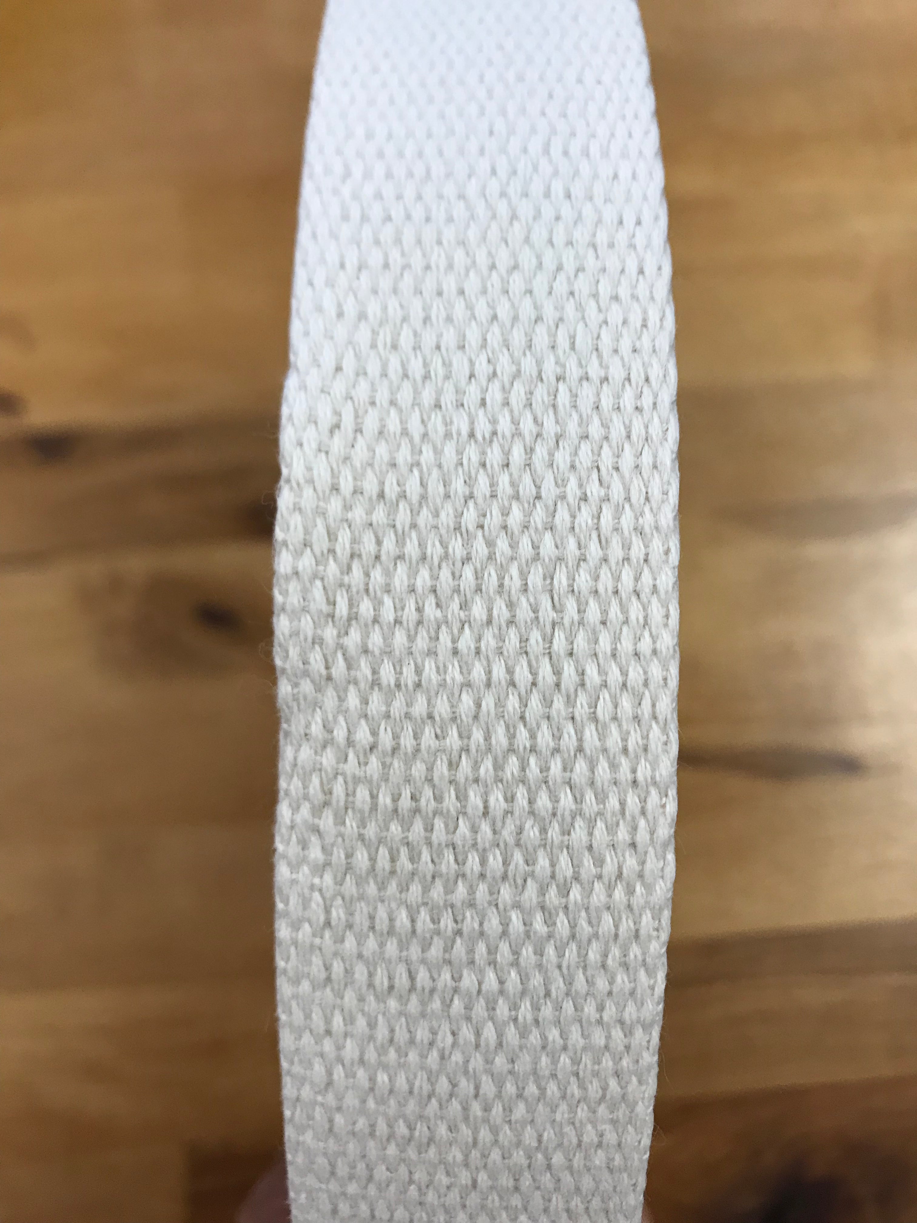 Sangle Unie 30mm (Vendu x10cm) ECRU COL:51 Sélection Gaspard & Léonie | Gaspard et Léonie Tissus en ligne et Mercerie à Toulouse