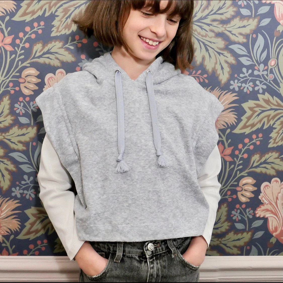 Sweatshirt VANCOUVER KIDS - patron de couture pochette - IKATEE Patron de couture Ikatee | Gaspard et Léonie Tissus en ligne et Mercerie à Toulouse