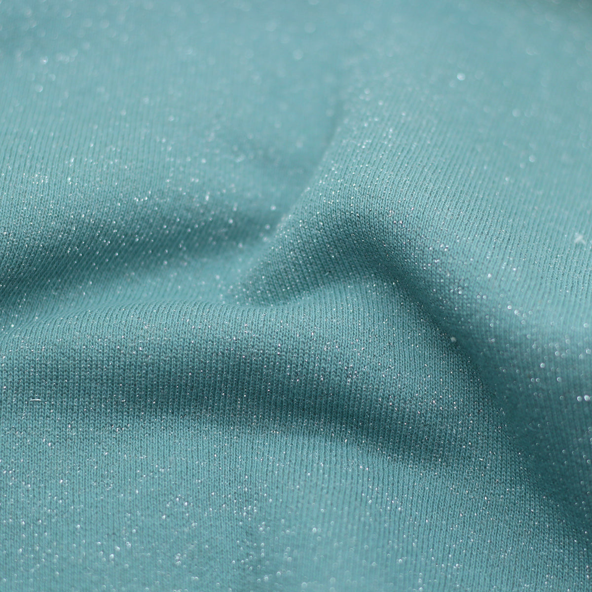 Tissu French Terry Glitter Mint (Vendu x10cm) Tissus Sélection Gaspard & Léonie | Gaspard et Léonie Tissus Mercerie Toulouse