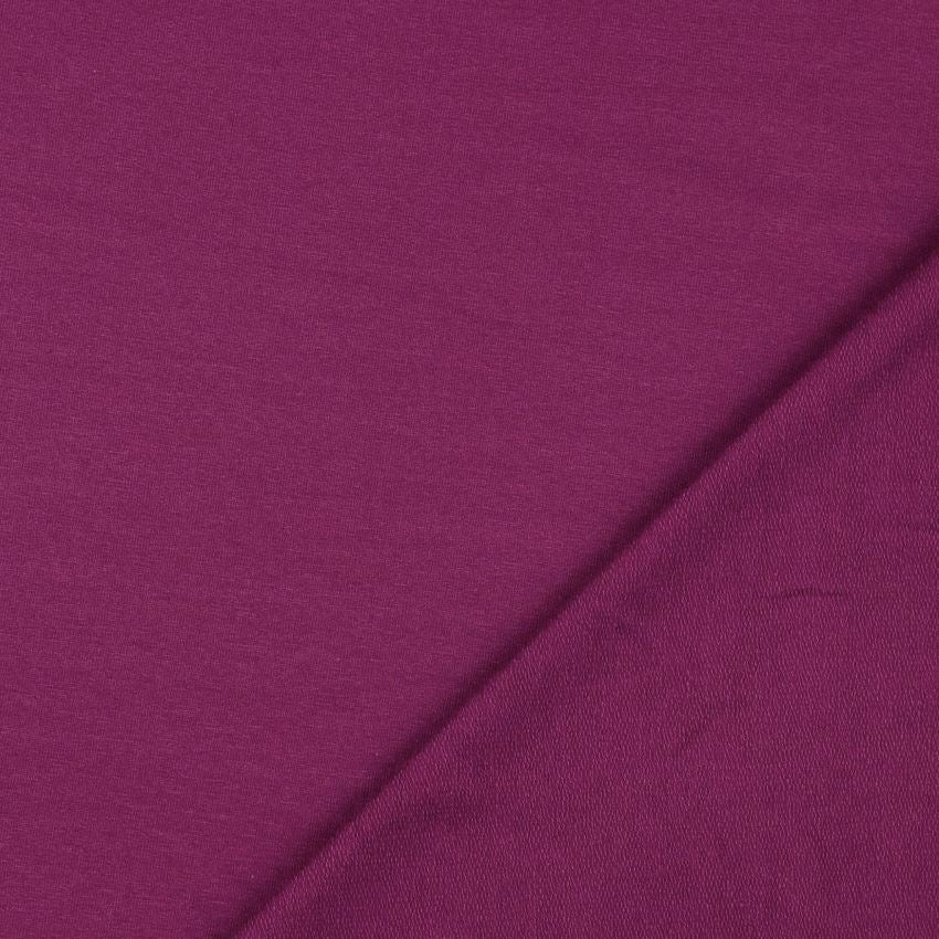 Tissu French Terry Uni - Mûre (Vendu x10cm) Tissus Sélection Gaspard & Léonie | Gaspard et Léonie Tissus en ligne et Mercerie à Toulouse