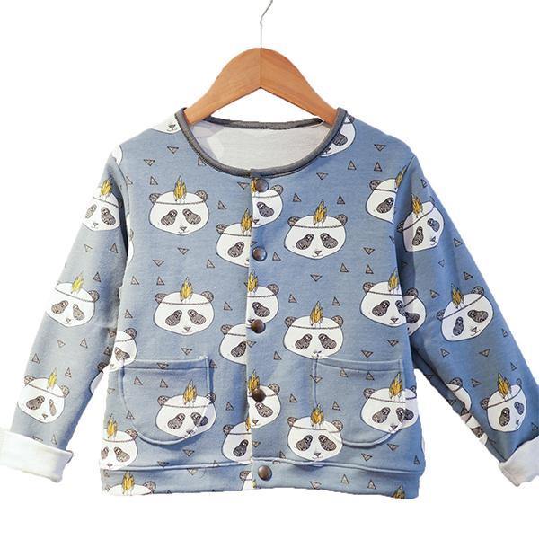 VEGA Enfant Cardigan Mixte Patron de couture pochette - L'atelier de Gaspard et Léonie