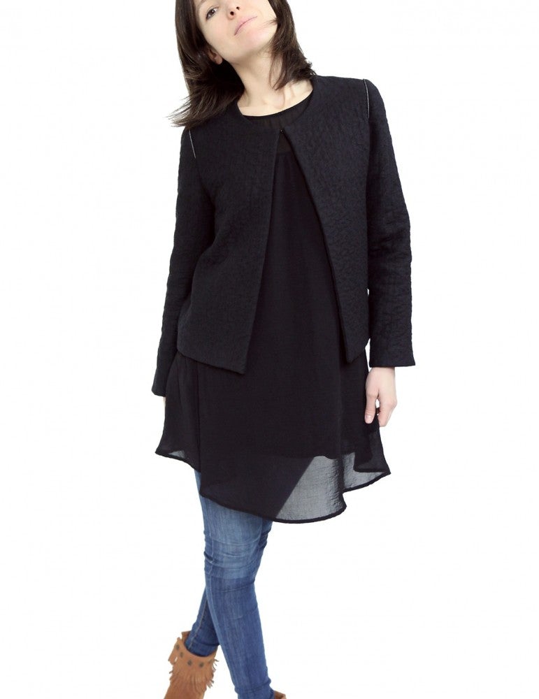 Veste femme CLAUDIE Patron de couture pochette - Atelier SCÄMMIT Patron de couture ATELIER SCÄMMIT | Gaspard et Léonie Tissus en ligne et Mercerie à Toulouse
