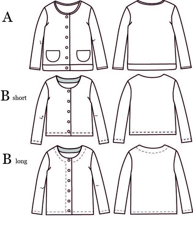 VIC Mum Gilet Patron de couture pochette - L'atelier de Gaspard et Léonie
