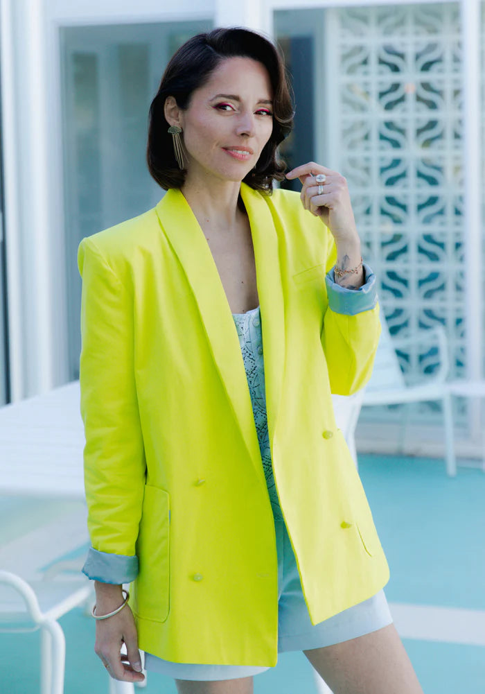 Blazer MIMOSA Patron de couture Pochette - MAISON FAUVE Patron de couture MAISON FAUVE | Gaspard et Léonie Tissus en ligne et Mercerie à Toulouse