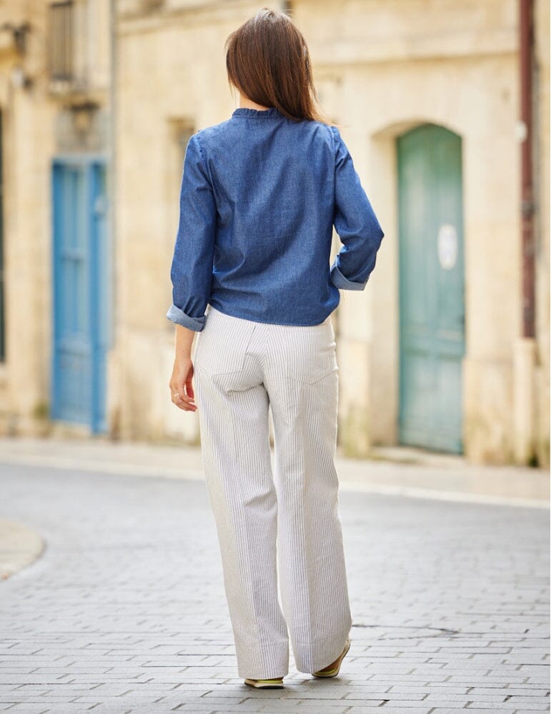 Blouse femme DIAPASON Patron de couture pochette - Atelier SCÄMMIT Patron de couture ATELIER SCÄMMIT | Gaspard et Léonie Tissus en ligne et Mercerie à Toulouse