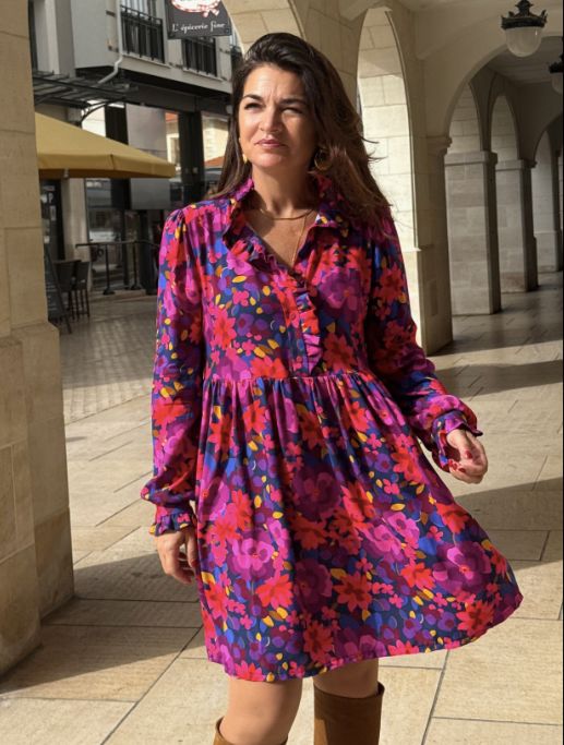 Blouse - Robe ALBANE Patron de couture Pochette - CLEMATISSE PATTERN Patron de couture CLEMATISSE PATTERN | Gaspard et Léonie Tissus en ligne et Mercerie à Toulouse