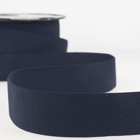 Elastique lingerie - BOXER 32mm - Marine (vendu x10cm) Mercerie Sélection Gaspard & Léonie | Gaspard et Léonie Tissus en ligne et Mercerie à Toulouse