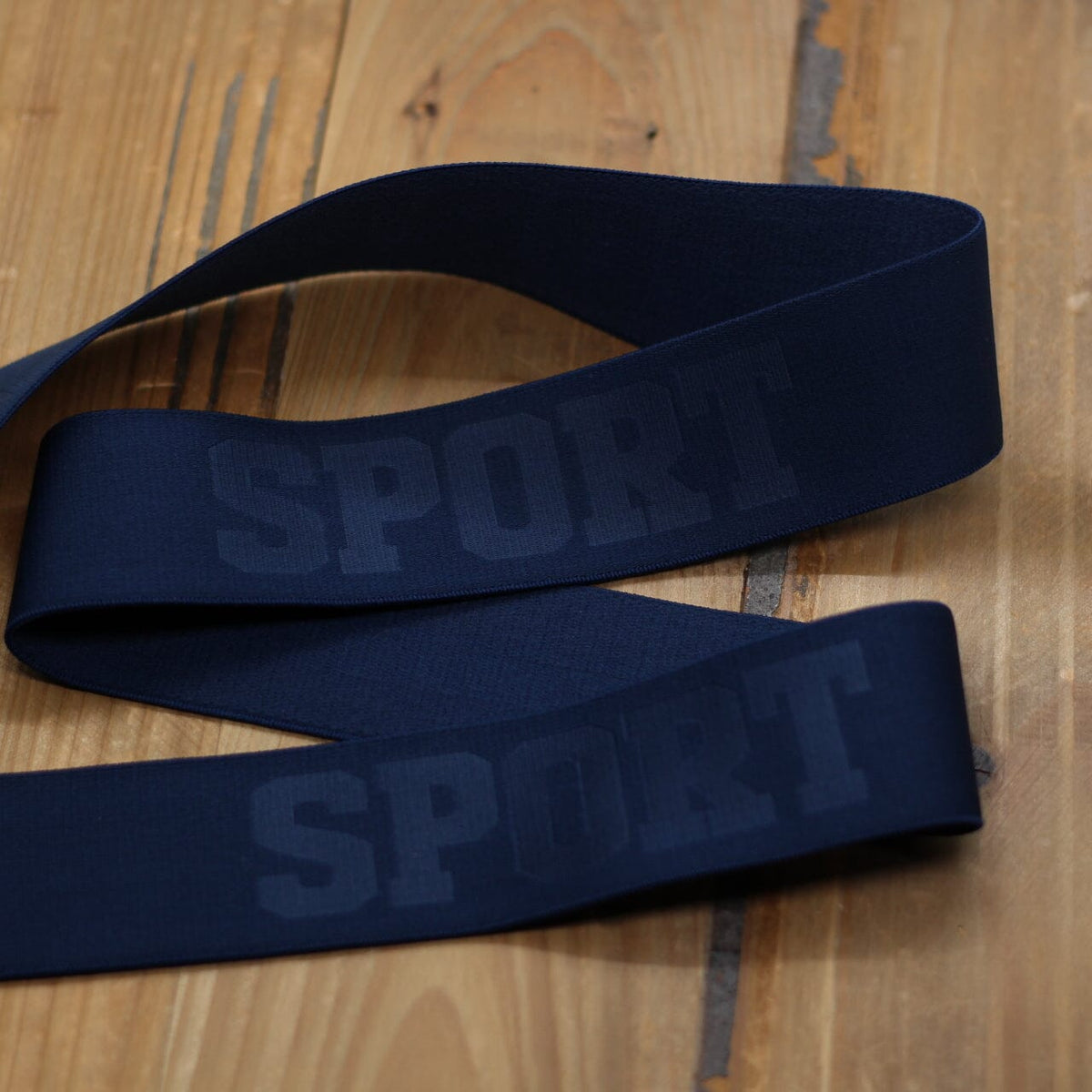 Elastique lingerie - BOXER SPORT 40mm - Marine (vendu x10cm) Mercerie Sélection Gaspard & Léonie | Gaspard et Léonie Tissus en ligne et Mercerie à Toulouse
