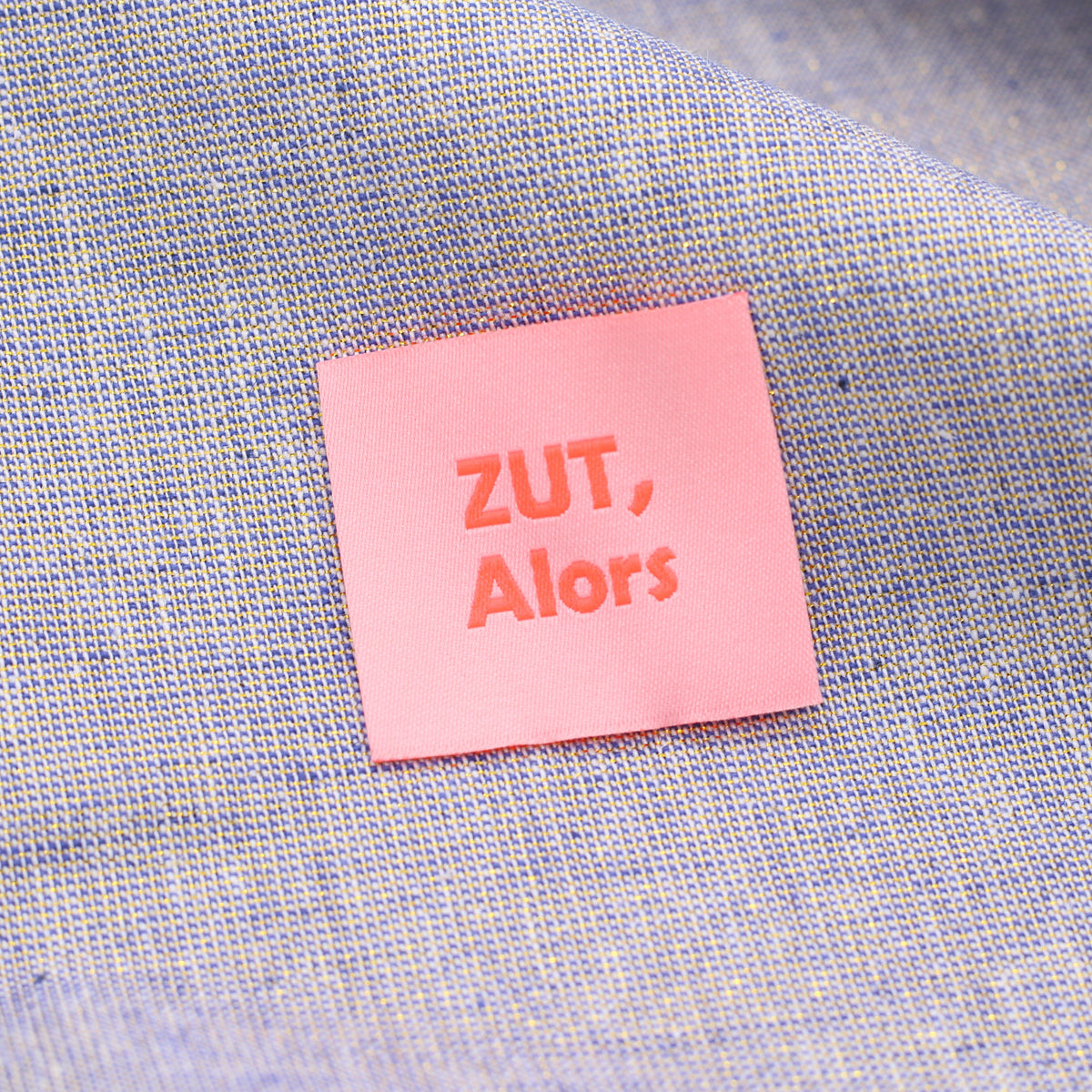 Etiquette tissée - Zut Alors fluo Etiquettes à coudre Sélection Gaspard & Léonie | Gaspard et Léonie Tissus en ligne et Mercerie à Toulouse