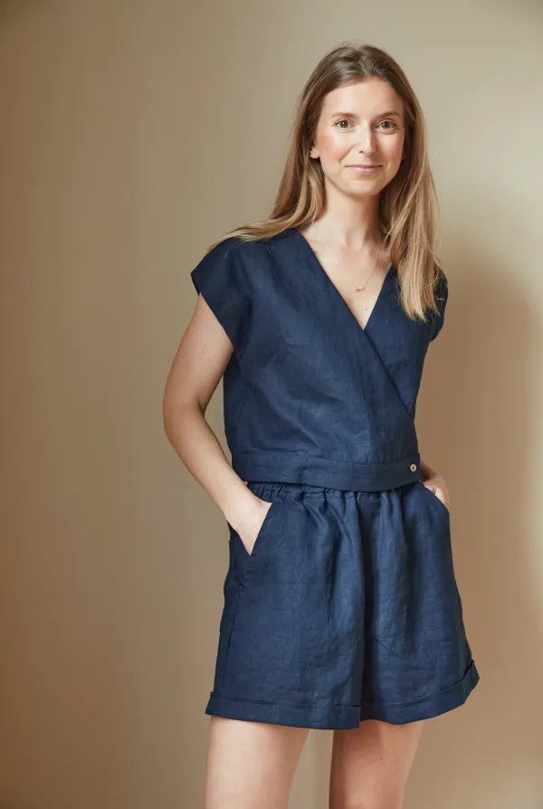 La jupe/blouse/robe ICÔNE- Patron de couture pochette - MAISON ESSENTIELLE Patron de couture MAISON ESSENTIELLE | Gaspard et Léonie Tissus en ligne et Mercerie à Toulouse