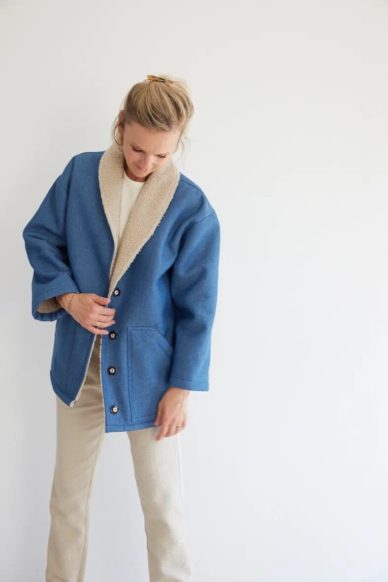 La veste CHILL - Patron de couture pochette - MAISON ESSENTIELLE Patron de couture MAISON ESSENTIELLE | Gaspard et Léonie Tissus en ligne et Mercerie à Toulouse