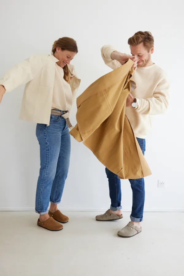 La veste PANACHE Mixte- Patron de couture pochette - MAISON ESSENTIELLE Patron de couture MAISON ESSENTIELLE | Gaspard et Léonie Tissus en ligne et Mercerie à Toulouse