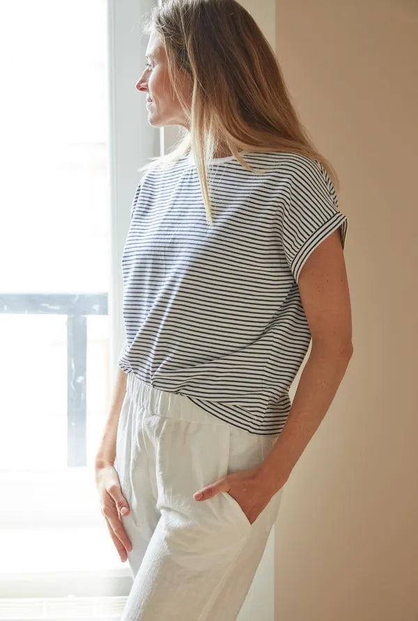 Le tee-shirt/sweat PARFAIT - Patron de couture pochette - MAISON ESSENTIELLE Patron de couture MAISON ESSENTIELLE | Gaspard et Léonie Tissus en ligne et Mercerie à Toulouse