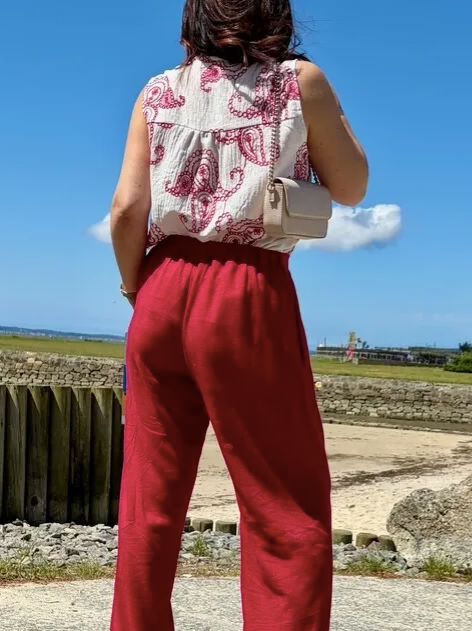 Pantalon TAÎS Patron de couture Pochette - CLEMATISSE PATTERN Patron de couture CLEMATISSE PATTERN | Gaspard et Léonie Tissus en ligne et Mercerie à Toulouse
