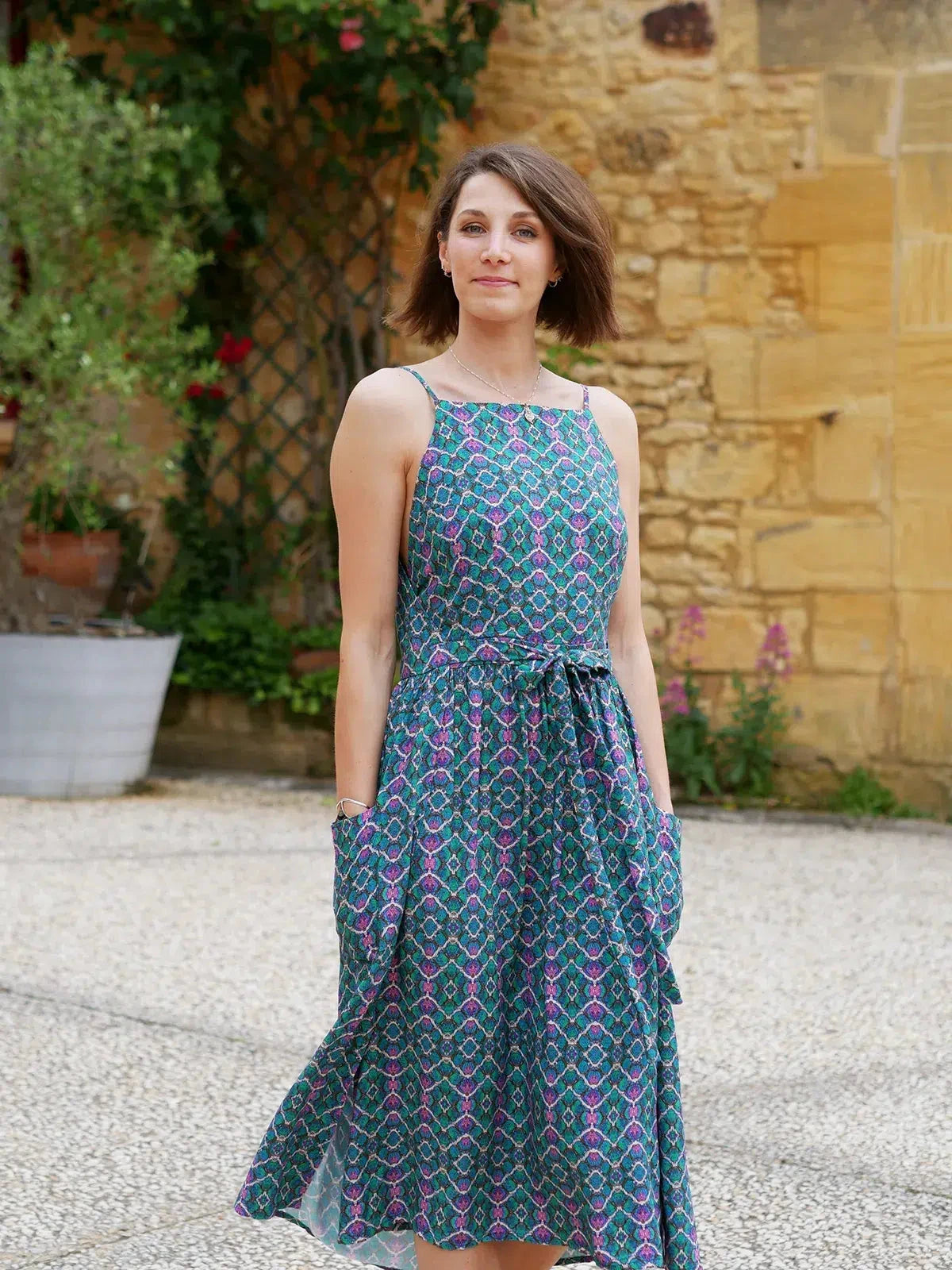 Robe EMY - Patron de couture Pochette - ANCEA PARIS Patron de couture ANCEA PARIS | Gaspard et Léonie Tissus en ligne et Mercerie à Toulouse