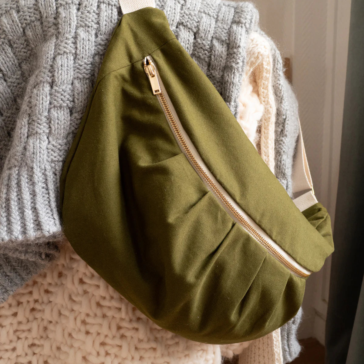 Sac Banane IKABANANA - Patron de couture pochette - IKATEE Patron de couture Ikatee | Gaspard et Léonie Tissus en ligne et Mercerie à Toulouse