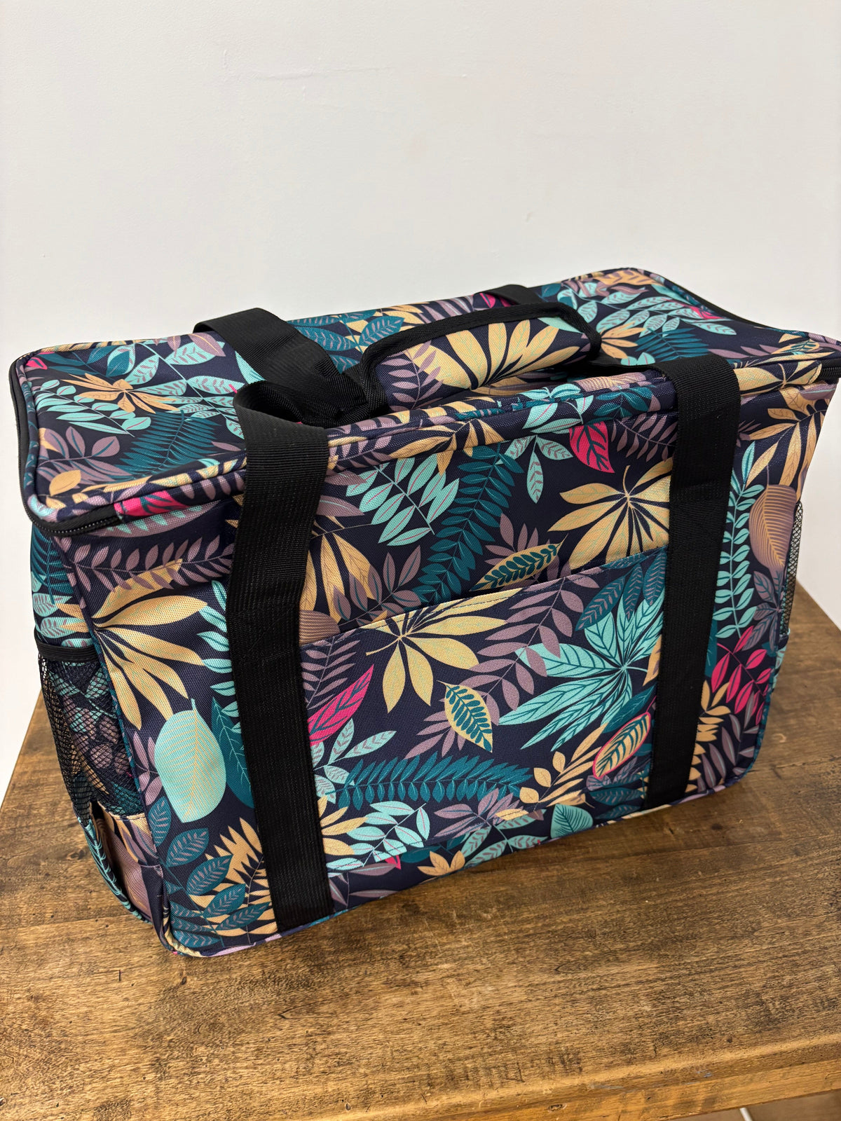 Sac de transport / rangement pour machine à coudre - TROPICAL Machine à coudre Sélection Gaspard et Léonie | Gaspard et Léonie Tissus en ligne et Mercerie à Toulouse