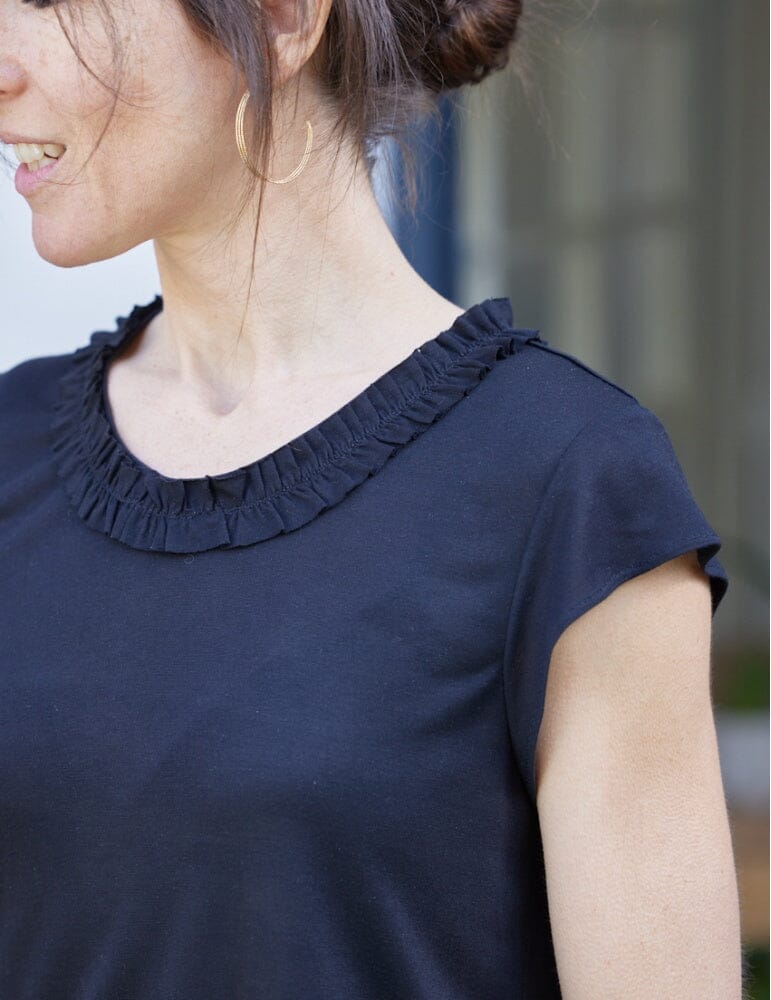 T-shirt femme MODJO Patron de couture pochette - Atelier SCÄMMIT Patron de couture ATELIER SCÄMMIT | Gaspard et Léonie Tissus en ligne et Mercerie à Toulouse