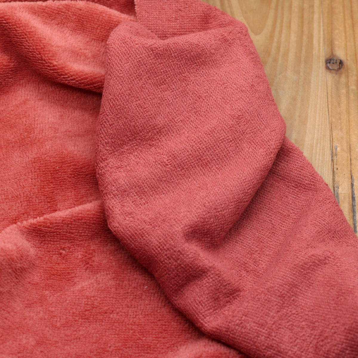 Tissu Eponge Microfibre de bambou - TERRACOTTA (Vendu x10cm) Tissus Sélection Gaspard & Léonie | Gaspard et Léonie Tissus en ligne et Mercerie à Toulouse