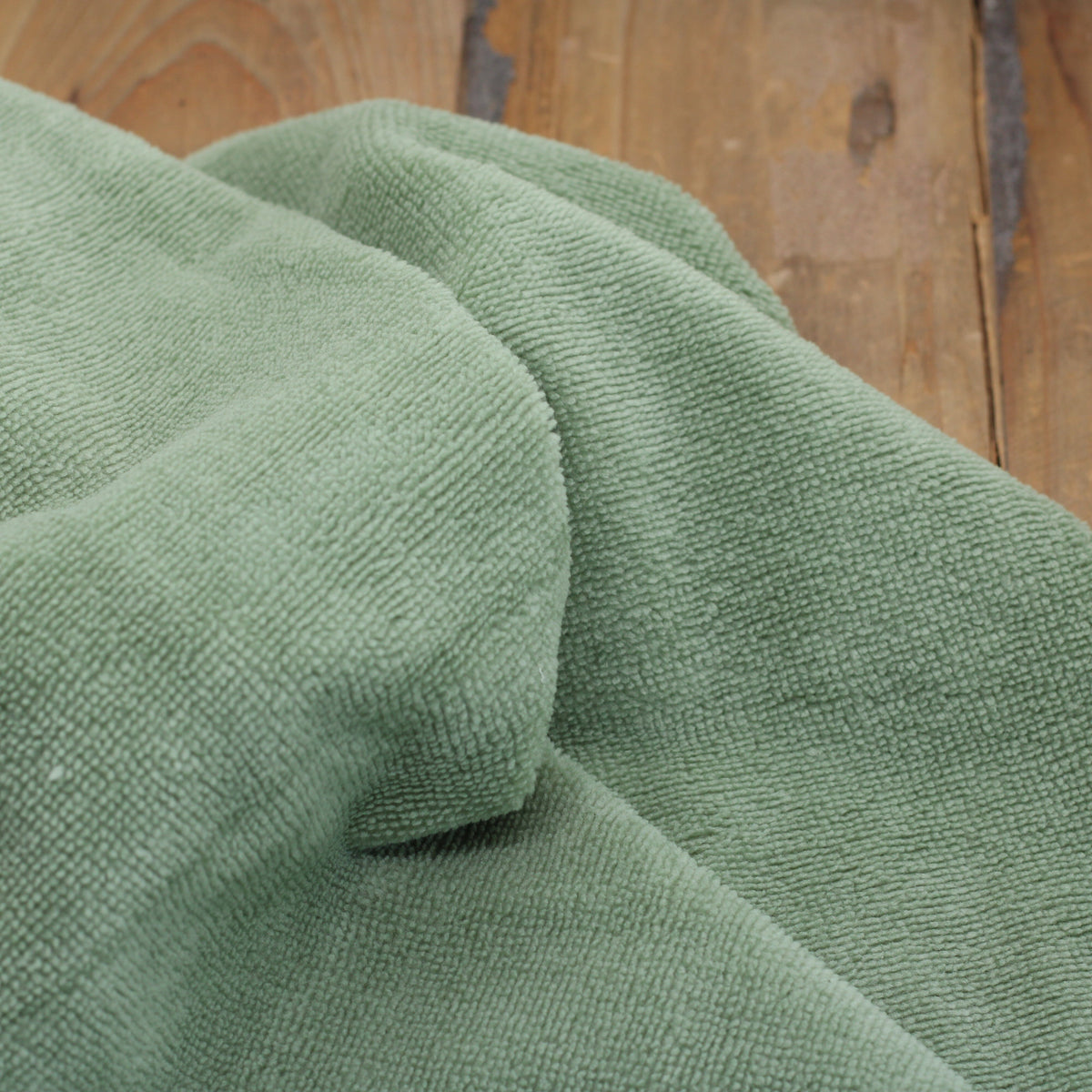 Tissu Eponge Microfibre de bambou - Vert romarin (Vendu x10cm) Tissus Sélection Gaspard & Léonie | Gaspard et Léonie Tissus en ligne et Mercerie à Toulouse