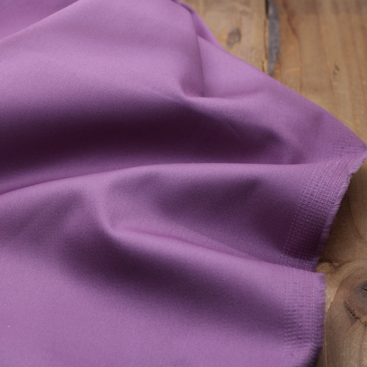 Tissu Fine Gabardine de coton unie Stretch - Lilas (Vendu par 10cm Tissus Sélection Gaspard & Léonie | Gaspard et Léonie Tissus en ligne et Mercerie à Toulouse