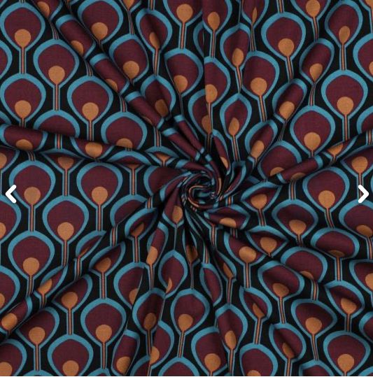 Tissu Viscose Stretch Modern - Noir (Vendu x10cm) Tissus Sélection Gaspard & Léonie | Gaspard et Léonie Tissus en ligne et Mercerie à Toulouse