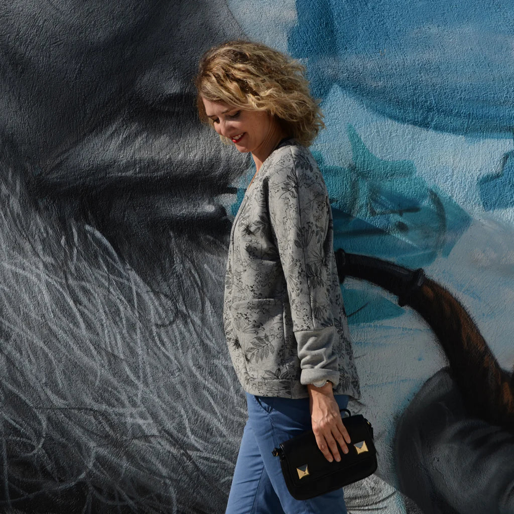 Veste Cardicool COSMO - Patron de couture pochette - SUPER BISON Patron de couture SUPER BISON | Gaspard et Léonie Tissus en ligne et Mercerie à Toulouse