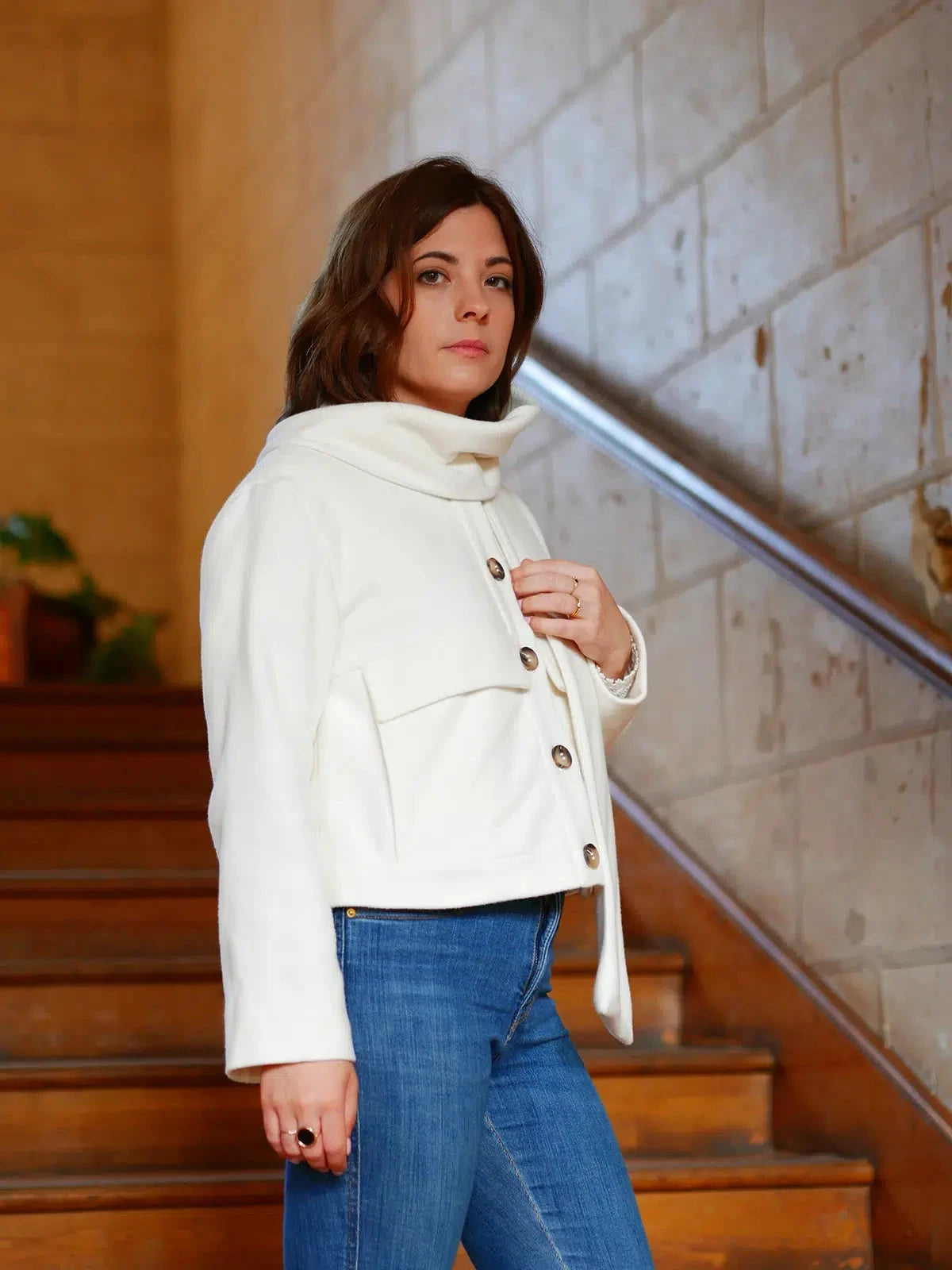 Veste FREDDO - Patron de couture Pochette - ANCEA PARIS Patron de couture ANCEA PARIS | Gaspard et Léonie Tissus en ligne et Mercerie à Toulouse