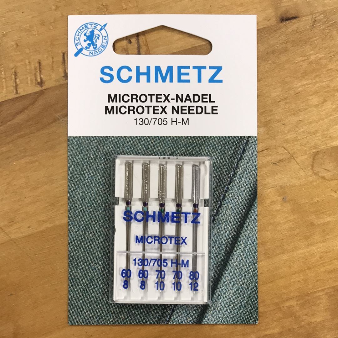 Aiguilles Machine à coudre Microtex/Microtextiles (taille au choix) - L'atelier de Gaspard et Léonie