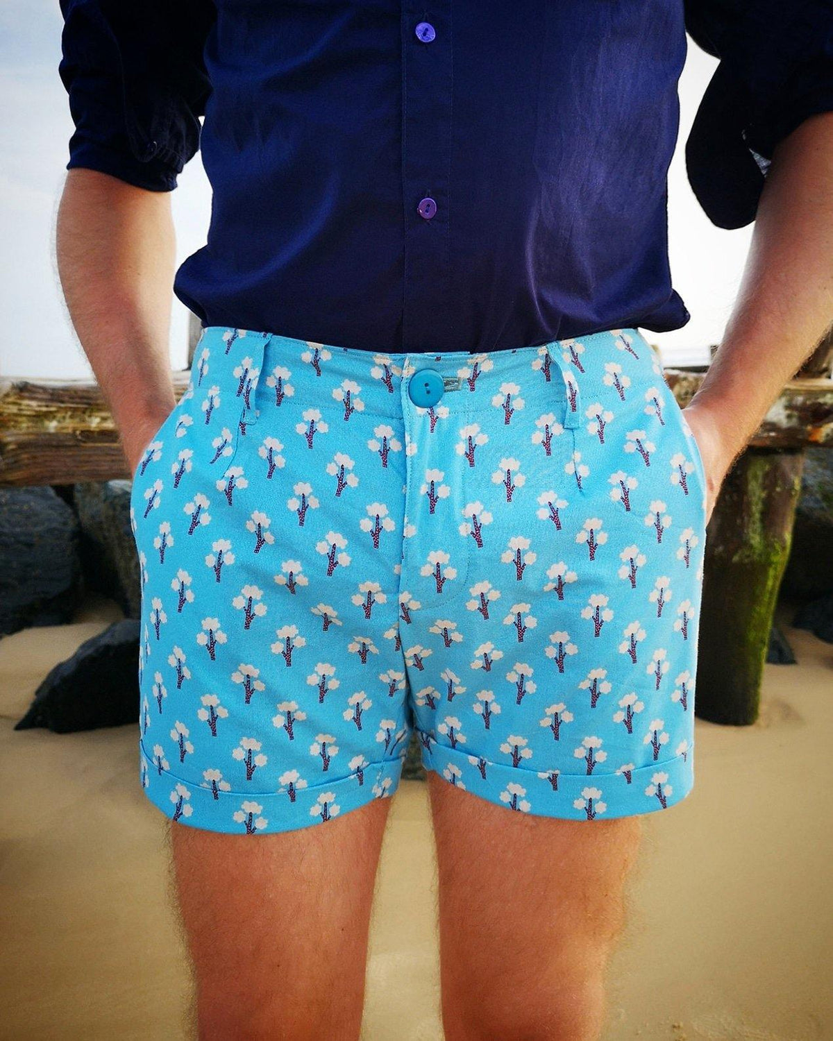 Bermuda LE PLAY-BOY Patron de couture pochette - L'atelier de Gaspard et Léonie