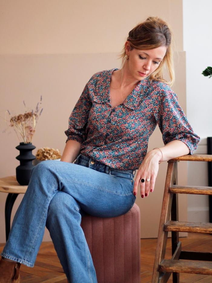 Patron de couture Joli Lab Blouse ALBA | Gaspard et Léonie Mercerie Tissus Toulouse