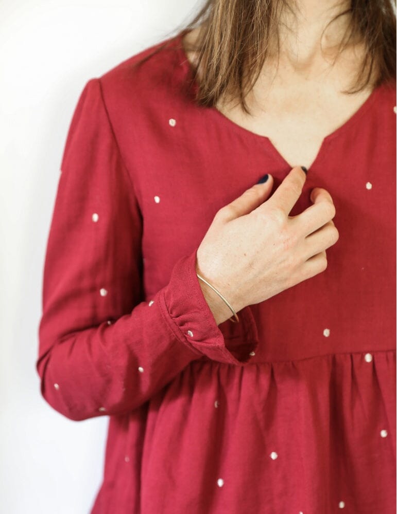 Blouse femme PEPA Patron de couture pochette - Atelier SCÄMMIT Patron de couture ATELIER SCÄMMIT | Gaspard et Léonie Tissus en ligne et Mercerie à Toulouse