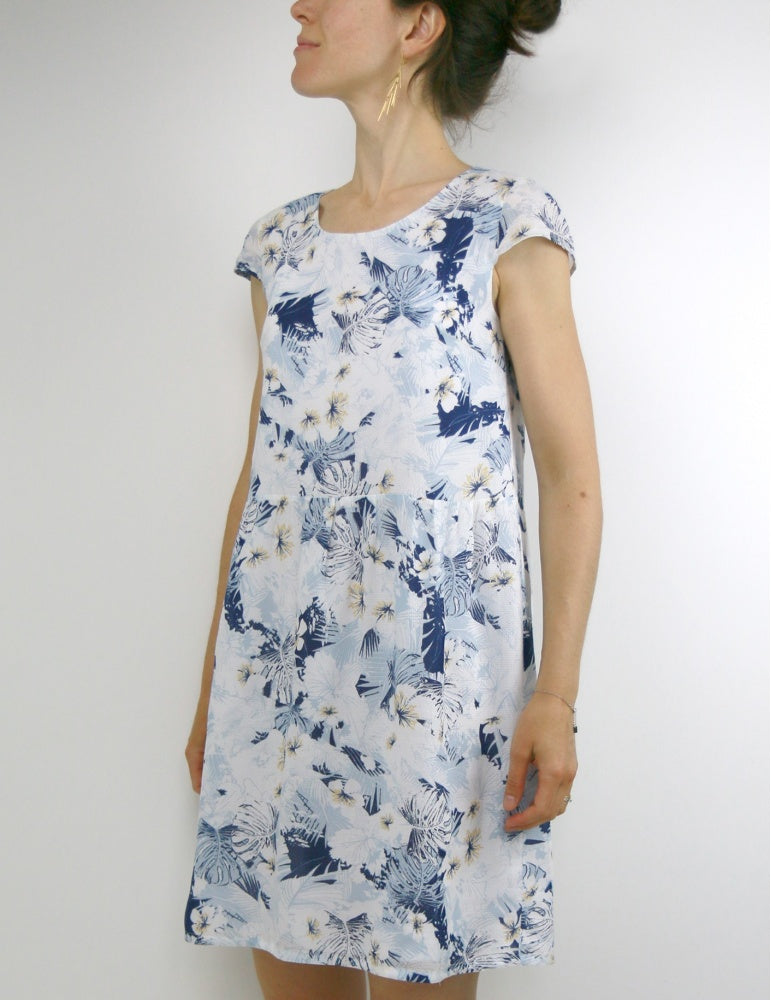 Blouse ou Robe femme BARCELONA Patron de couture pochette - Atelier SCÄMMIT Patron de couture ATELIER SCÄMMIT | Gaspard et Léonie Tissus en ligne et Mercerie à Toulouse