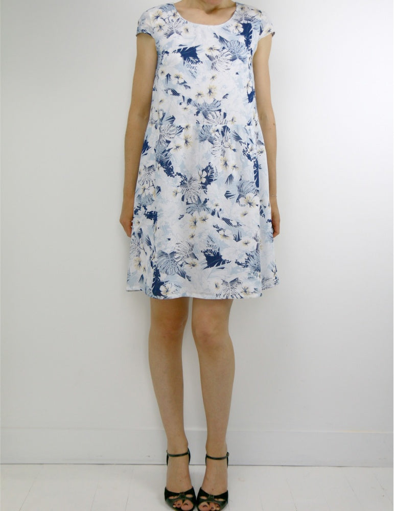 Blouse ou Robe femme BARCELONA Patron de couture pochette - Atelier SCÄMMIT Patron de couture ATELIER SCÄMMIT | Gaspard et Léonie Tissus en ligne et Mercerie à Toulouse