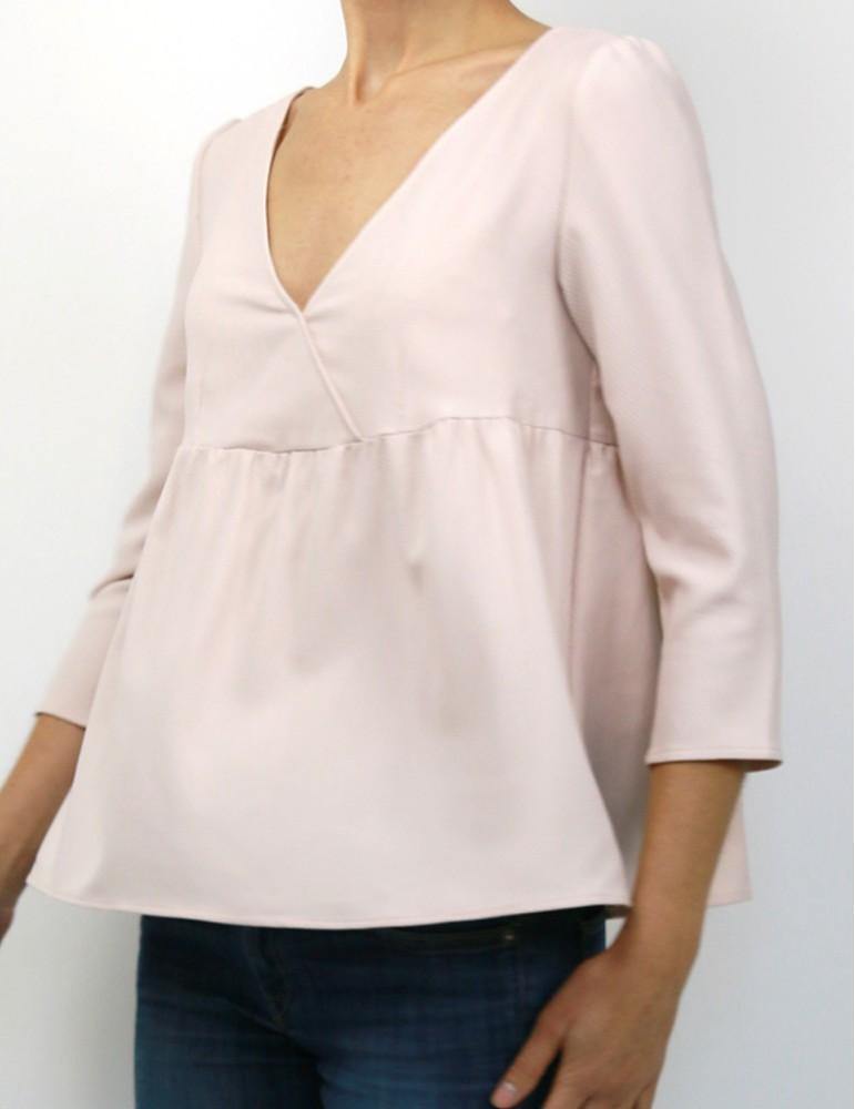 Blouse ou Robe femme EUGENIE Patron de couture pochette - L'atelier de Gaspard et Léonie