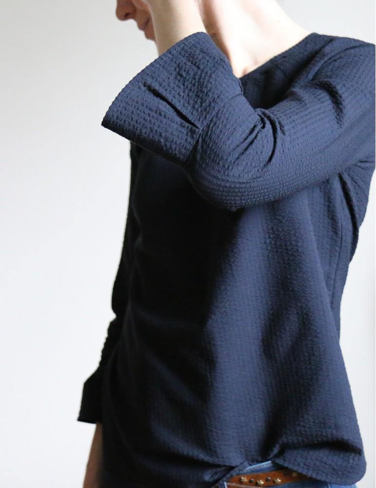 Blouse ou robe femme STOCKHOLM Patron de couture pochette - L'atelier de Gaspard et Léonie