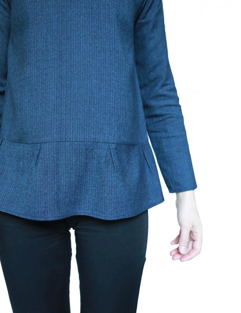 Blouse ou robe femme STOCKHOLM Patron de couture pochette - L'atelier de Gaspard et Léonie
