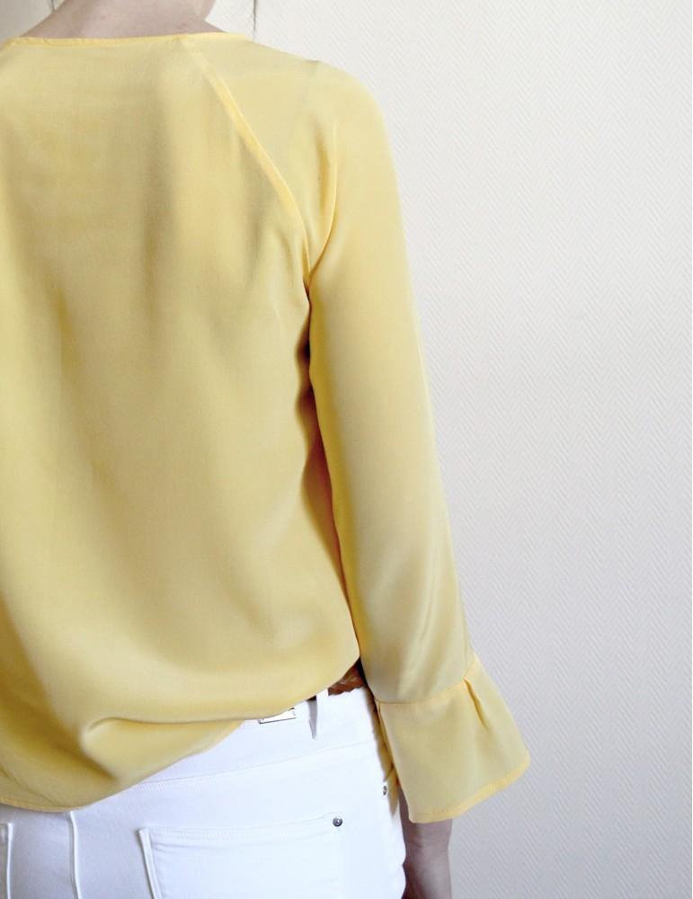 Blouse ou robe femme STOCKHOLM Patron de couture pochette - L'atelier de Gaspard et Léonie