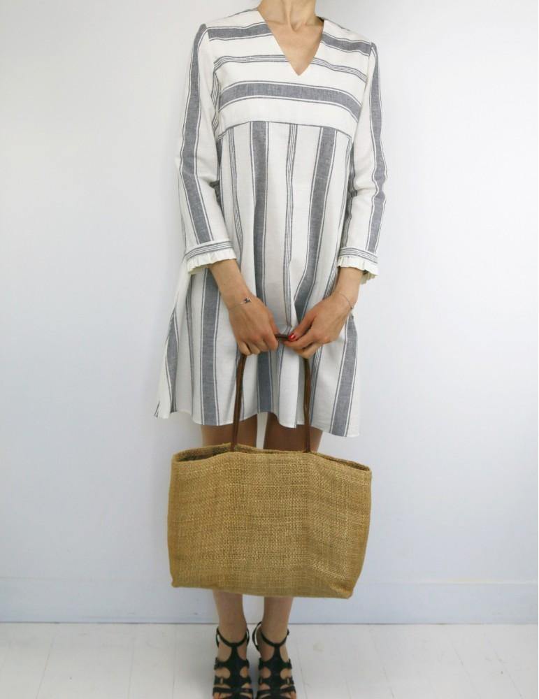 Blouse ou Robe femme ZEPHIR Patron de couture pochette - L'atelier de Gaspard et Léonie