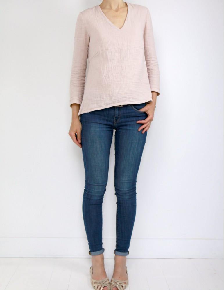 Blouse ou Robe femme ZEPHIR Patron de couture pochette - L'atelier de Gaspard et Léonie