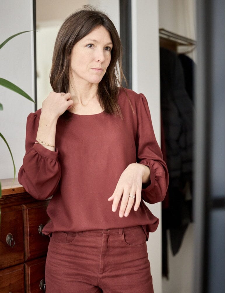 Blouse ou Robe HILDA Patron de couture pochette - Atelier SCÄMMIT Patron de couture ATELIER SCÄMMIT | Gaspard et Léonie Tissus en ligne et Mercerie à Toulouse