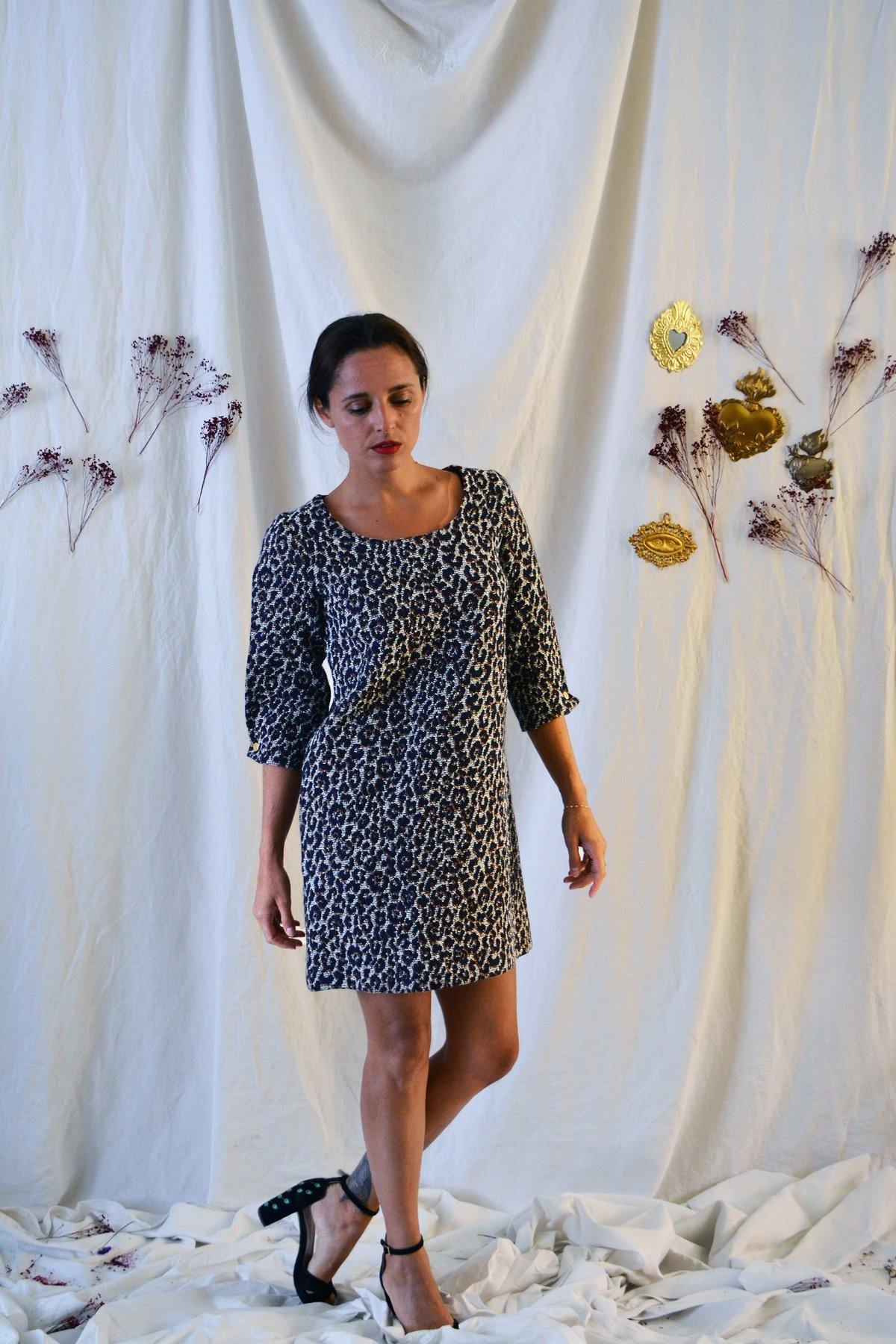 Blouse/Robe NIKI Patron de couture Pochette - L'atelier de Gaspard et Léonie