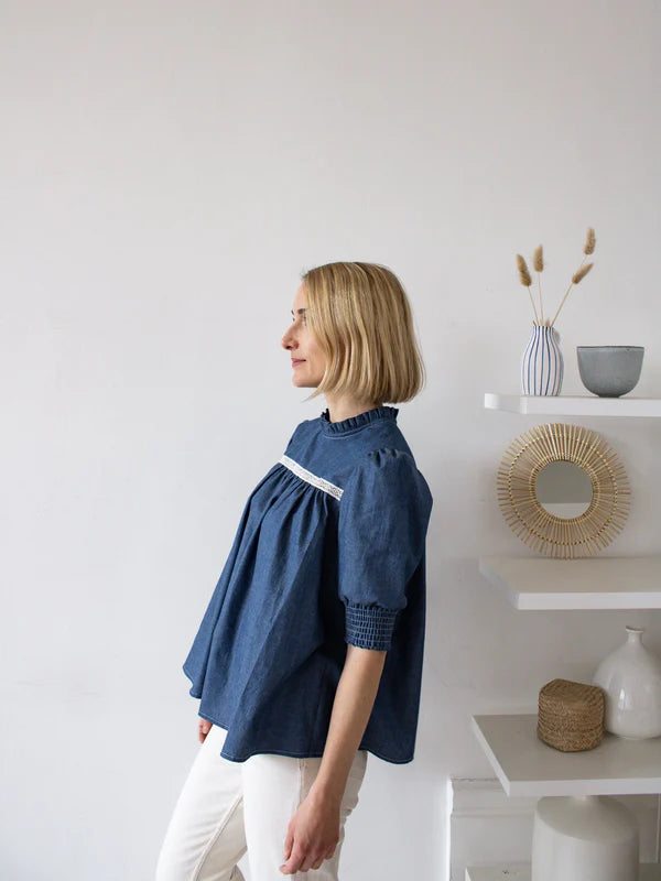Blouse/Robe VICTOIRE - Patron de couture pochette - JOLI LAB Patron de couture JOLI LAB | Gaspard et Léonie Tissus en ligne et Mercerie à Toulouse