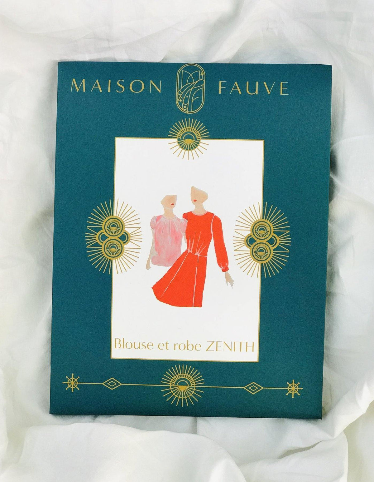Blouse/Robe ZENITH Patron de couture Pochette - L'atelier de Gaspard et Léonie