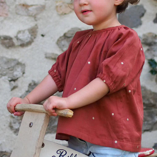 Blouse/Robe/Barboteuse HANOÏ - patron de couture pochette - IKATEE Patron de couture Ikatee | Gaspard et Léonie Tissus en ligne et Mercerie à Toulouse