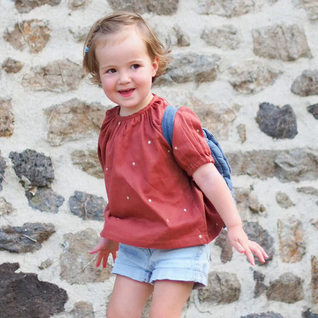 Blouse/Robe/Barboteuse HANOÏ - patron de couture pochette - IKATEE Patron de couture Ikatee | Gaspard et Léonie Tissus en ligne et Mercerie à Toulouse