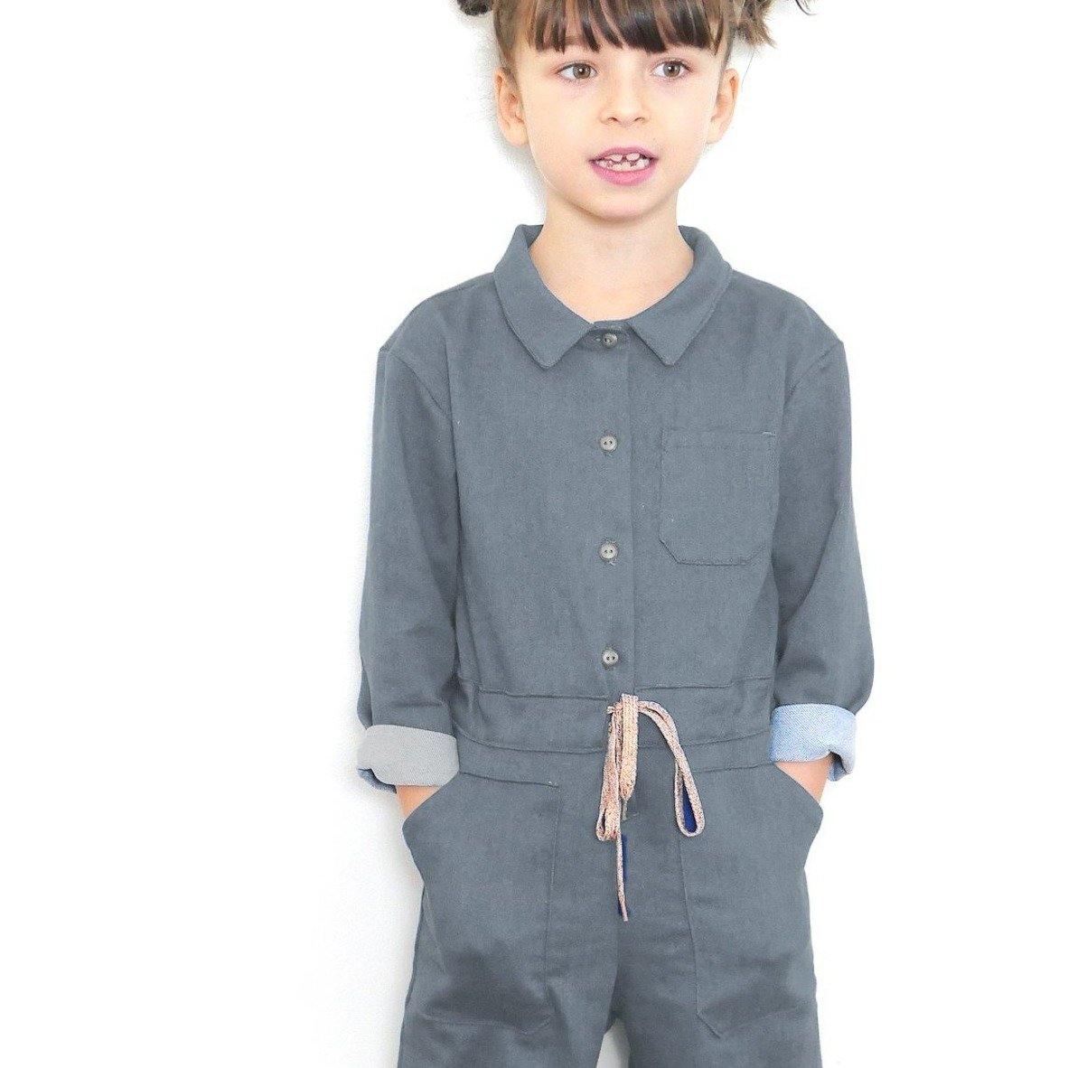 BROOKLYN KIDS Combinaison Mixte patron de couture pochette - L'atelier de Gaspard et Léonie