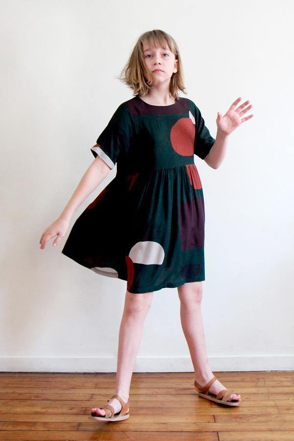 CASSIOPEE MINI Robe Patron de couture pochette - L'atelier de Gaspard et Léonie