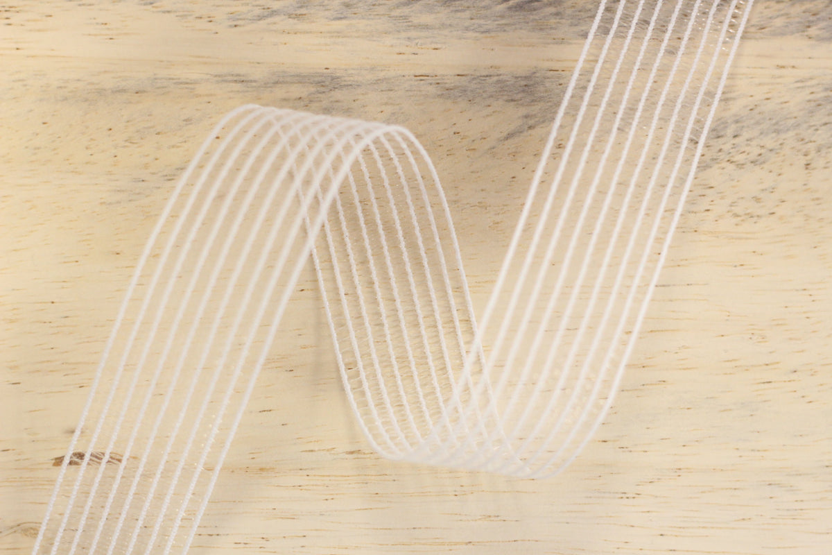 Elastique fronceur blanc 40mm (vendu x10cm) Mercerie Sélection Gaspard & Léonie | Gaspard et Léonie Tissus Mercerie Toulouse